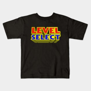 Level Select (levelselect.cool) Kids T-Shirt